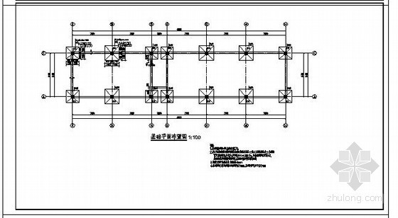 食堂结构设计总说明资料下载-锡林郭勒某4S店食堂结构设计图