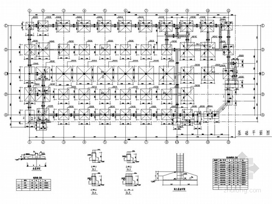 15层房屋基础图资料下载-[浙江]局部四层框架结构办公楼结构施工图（含建施）