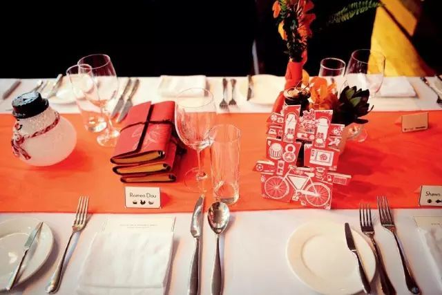 桌上的风景：婚宴桌面装饰设计_10