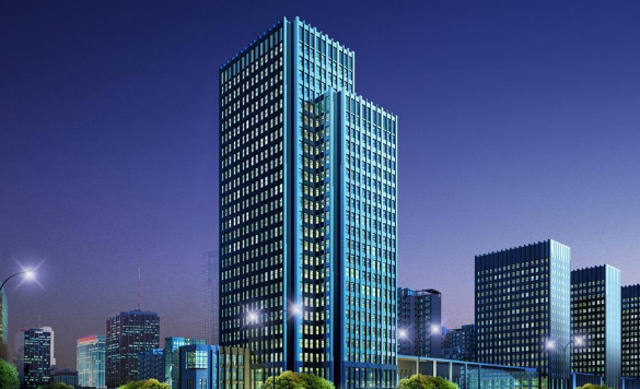济南高层办公楼资料下载-高层办公综合楼夜景照明施工图（111张）