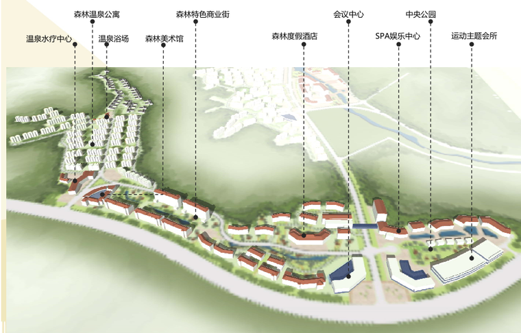 [沈阳]泗水养生养老综合体小镇概念设计（英伦风格，休闲养老）C-2 温泉会议板块