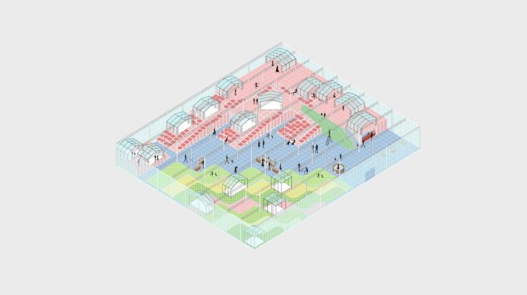 嘉兴七星喜悦田园综合体展示中心-建筑空间的生长逻辑演绎