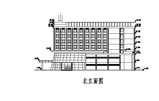 某豪华酒店方案cad设计图纸 (4)