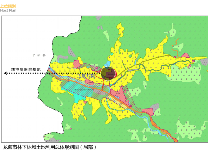 [福建]新中式风格医院规划设计方案文本-总体规划