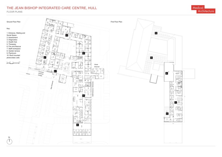英国让•毕肖普综合护理中心-TheJeanBishopICC_Plans