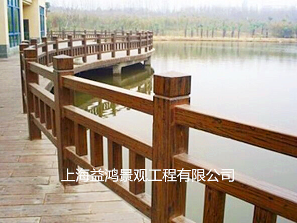 仿木纹混凝土施工图资料下载-广西桂林大型生产厂家仿木栏杆仿石栏杆
