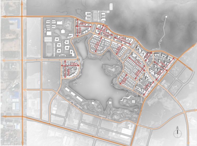 [上海]知名地产高层住宅及联排别墅建筑规划设计方案文本-知名地产项目概念规划设计方案文本（详细规划项目）