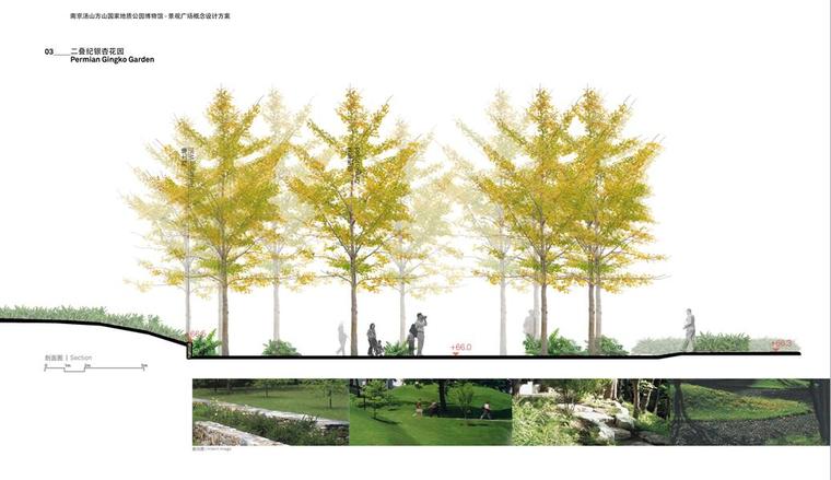 国家植物博物馆设计方案资料下载-[江苏]国家地质公园博物馆景观地质公园碑概念设计方案