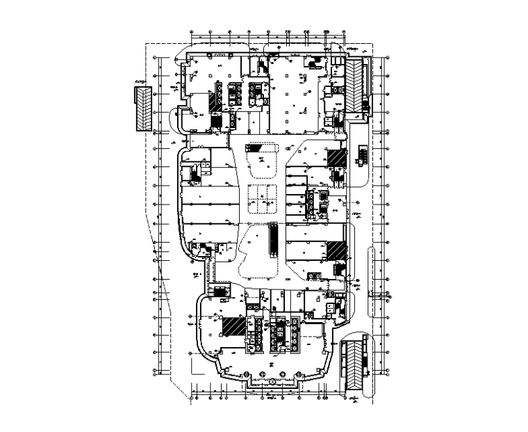 6层商业裙房资料下载-西安商业综合楼裙房给排水施工图
