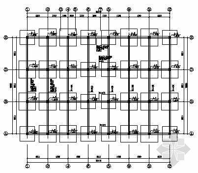 五层别墅结构图纸资料下载-某五层住宅楼结构图纸