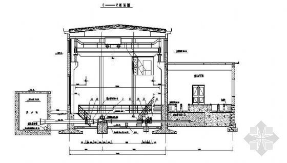 三级路路基路面设计资料下载-某三级提水泵站设计图