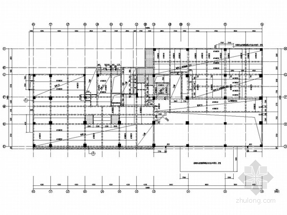 酒店二层框架图资料下载-15层框架结构高层酒店梁板结构图
