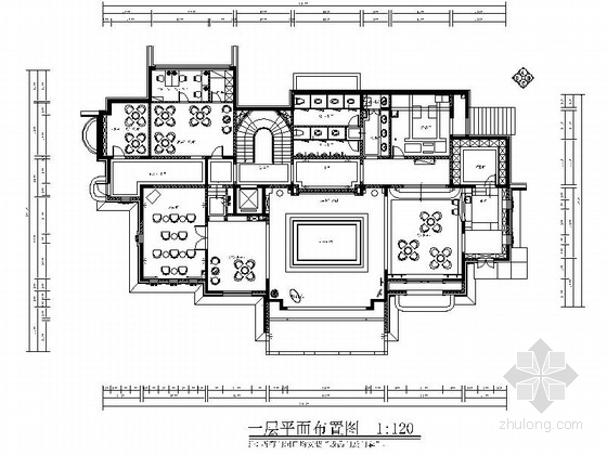 欧式复古装修资料下载-[北京]欧式复古红酒庄园接待中心施工图（含实景照片）
