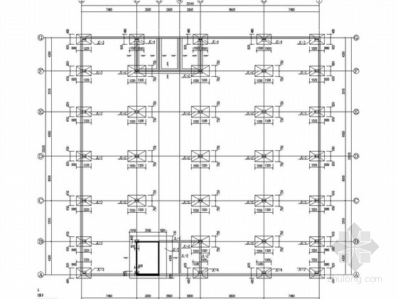 门排钢架厂房资料下载-二层门式钢排架厂房结构施工图(含建施、2013年7月出图）