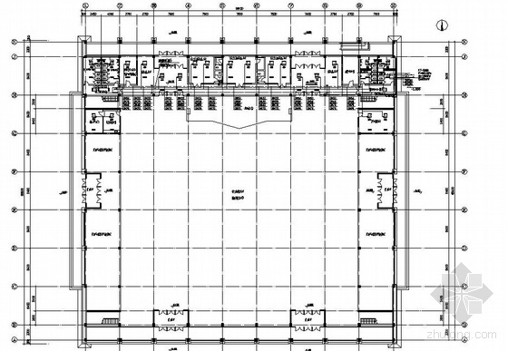 张掖会议中心CAD图纸资料下载-某会议中心空调图纸