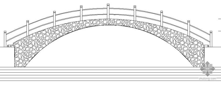 景观石拱桥效果图资料下载-石拱桥施工详图