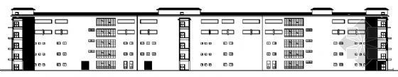 厂房扩建建筑施工图资料下载-某五层厂房仓库建筑施工图