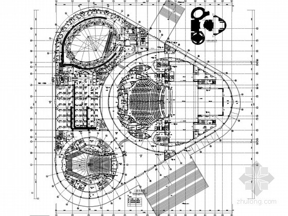 音乐厅空调施工图资料下载-[江苏]大型文艺会展中心空调通风设计施工图(顶级设计院)