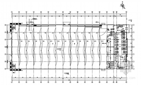 多层电子厂房结构图纸资料下载-某多层厂房电气图纸