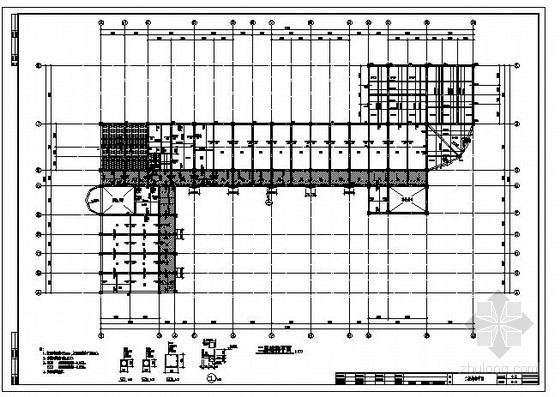 小学平面规划设计图资料下载-武汉某小学教学综合楼框架结构设计图
