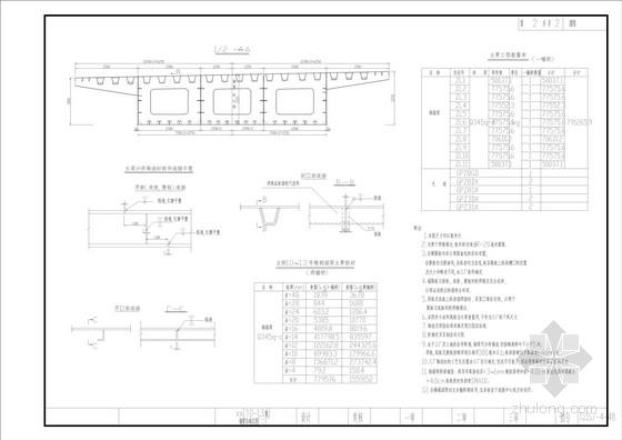 钢箱梁结构施工图资料下载-公路I级45+65+45m主线桥钢箱梁施工图（44张）