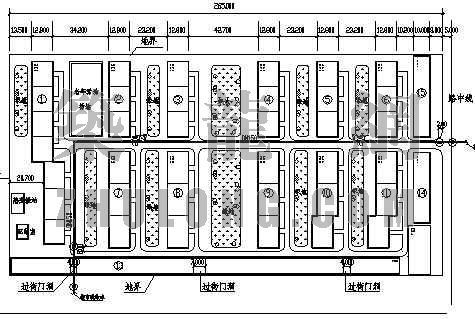 厂区消防室外管线资料下载-某小区室外综合管线图