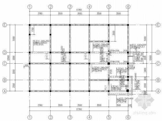 办公楼砌体结构施工图资料下载-三层砌体结构办公楼结构施工图