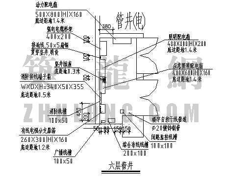 水管管井大样资料下载-管井大样