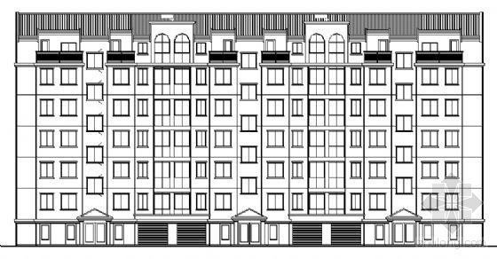 单元住宅楼施工图资料下载-某六层单元住宅楼建筑施工图