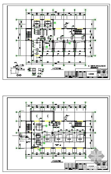 建筑结构图含资料下载-某聚合厂房建筑结构图