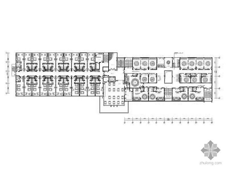 高层酒店CAD平面图资料下载-酒店装修平面图