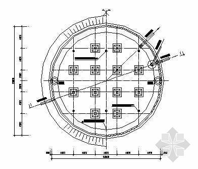 江苏框架结构建筑图纸资料下载-蓄水池1200－结构建筑图纸