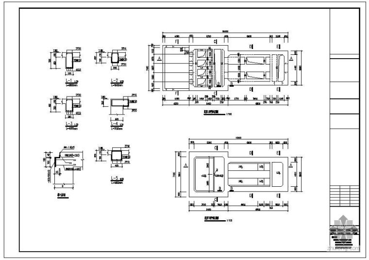 别墅结构设计施工图资料下载-某泵房结构设计施工图