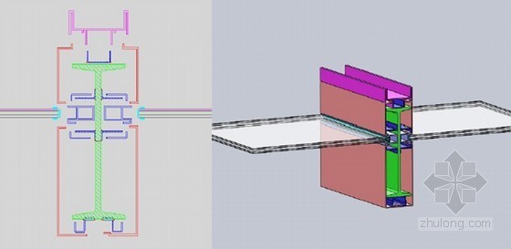 [QC成果]大跨度斜幕墙支承结构的创新设计-工字钢芯 