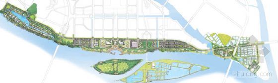 景区平台设计方案资料下载-[顺德]河岸风景区景观概念设计方案