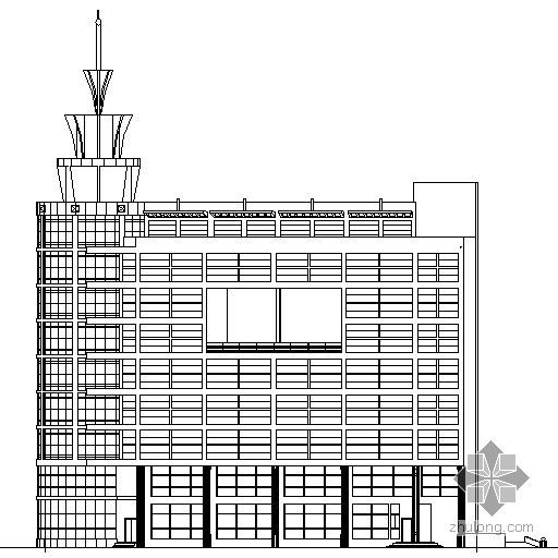 世欧住宅建筑施工图资料下载-[温州]某集团公司科研信息中心建筑施工图