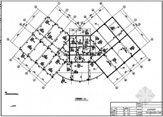 12层住宅设计图纸资料下载-上饶某12层框剪住宅结构设计图