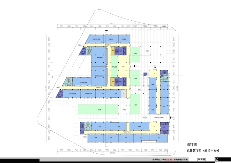 [江西]南昌航空大学综合实验楼建筑设计方案文本-020 1f.eps