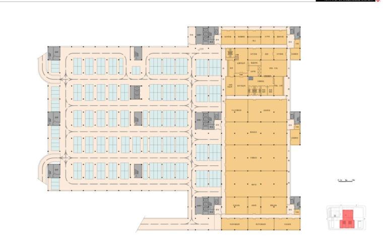 [河南]某市第七人民医院迁建项目方案设计文本PDF(45页)-平面图