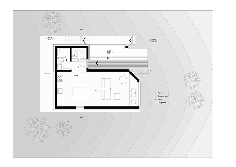 塞尔维亚黑白体块创意拼接Divcibare住宅-1528992284154264