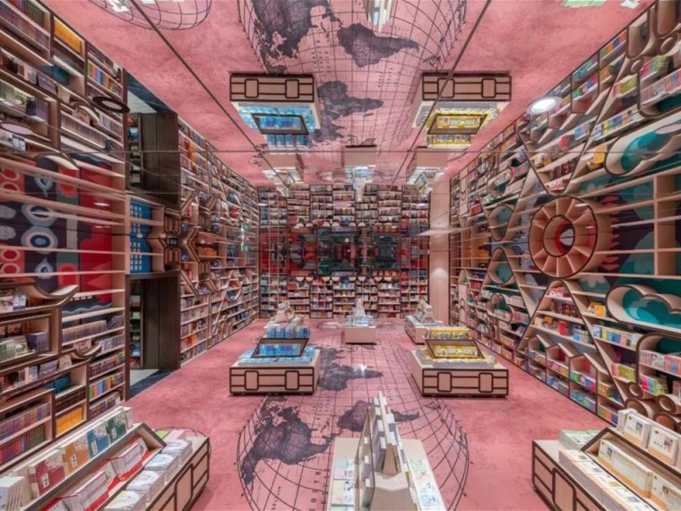 有创意的建筑资料下载-重庆超有创意的书店