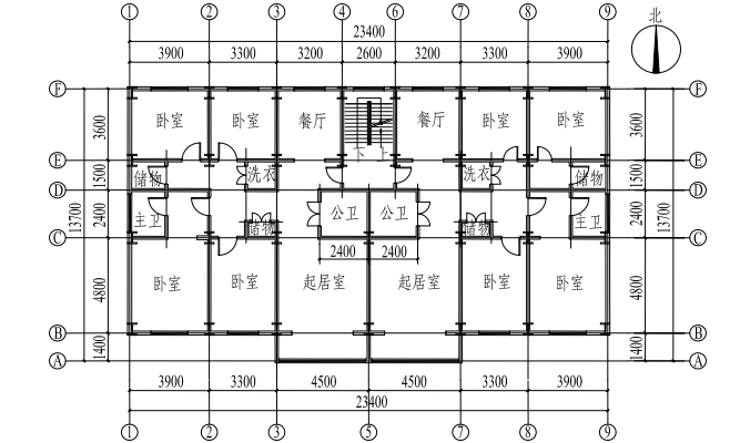 6层钢结构住宅图资料下载-多层钢结构住宅体系弹塑性抗震分析