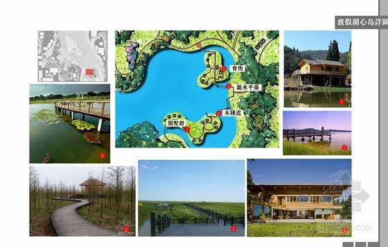 [山东]河道湿地公园景观规划设计（香港著名公司设计）-度假湖心岛详图