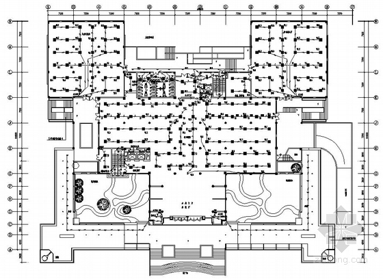 五层图书馆CAD图纸资料下载-五层图书馆电气施工全套（推荐）