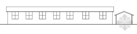 单层车库结构资料下载-某单层车库建筑方案图