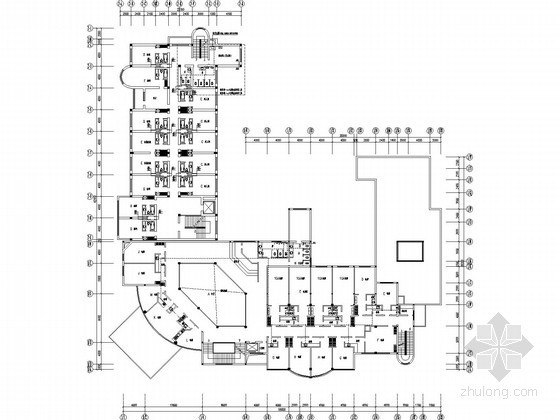 主体工程建筑平面图资料下载-[广东]六层星级大酒店给排水全套图纸