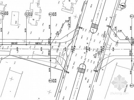 弱电管道图资料下载-[安徽]城市支路道路附属物工程施工图设计（排水 弱电）