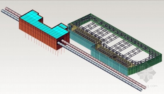 CAD加锁软件资料下载-[江苏]紧邻地铁站16米深基坑地下连续墙加支撑支护施工图（附有限元分析计算）