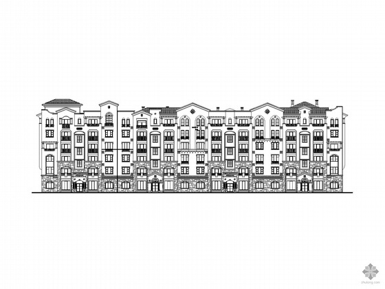 地下建筑施工图设计说明资料下载-[江西]某六层板式住宅建筑施工图（含节能设计说明）