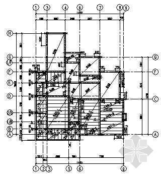 联排别墅建筑图纸资料下载-某别墅（A4型）全套建筑图纸